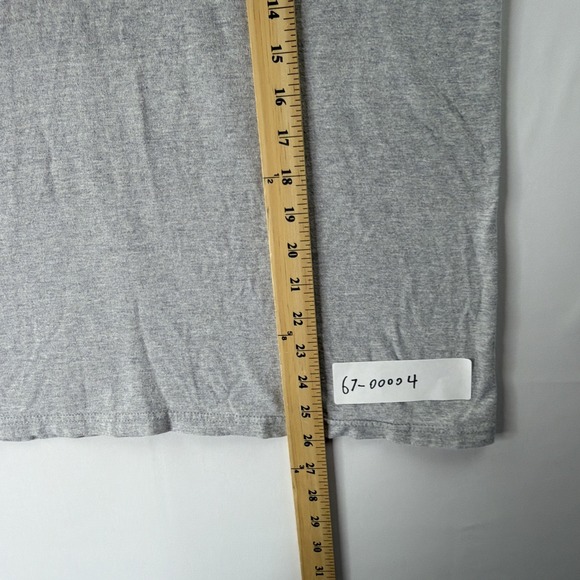 Adidas Mens Small Heather Gray S/S Threestripe Life Go-To Tshirt Athletic Soccer - Picture 4 of 6